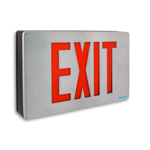 Forma | die-cast aluminum edge-lit exit