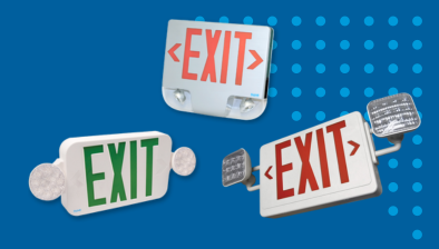Combination Exit Signs for Storage Facilities 