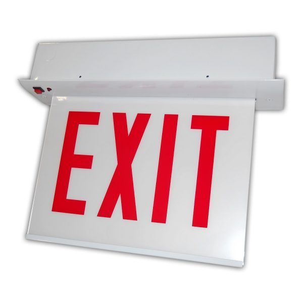 CHREDG - Chicago Approved Recessed Edge-Lit Exit Sign