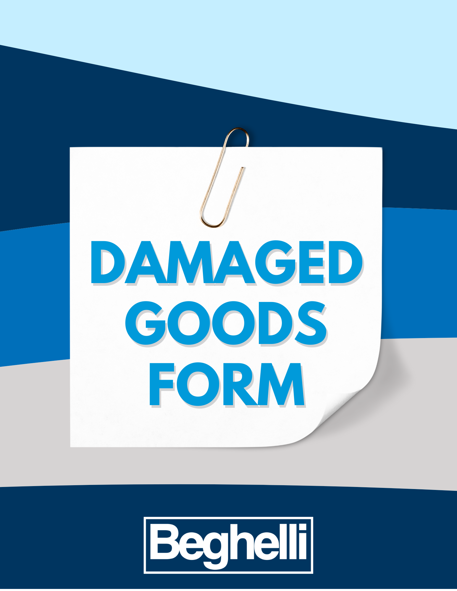 Damaged Goods Form