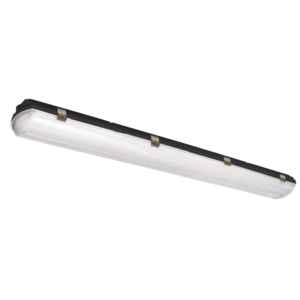 linear LED vapor tight with black housing | BS100 stealth