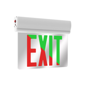 Curva 2 universal edge-lit exit sign